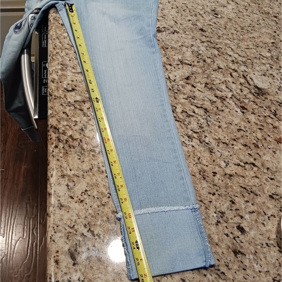 NWT d.jeans recycled denim high waist ankle jeans sz 4 light wash - Picture 6 of 8